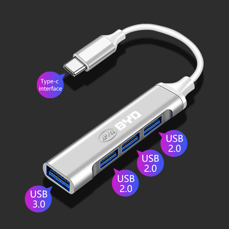 Usb Hub Type C - Adattatore Type-C a USB Multiporta, Hub